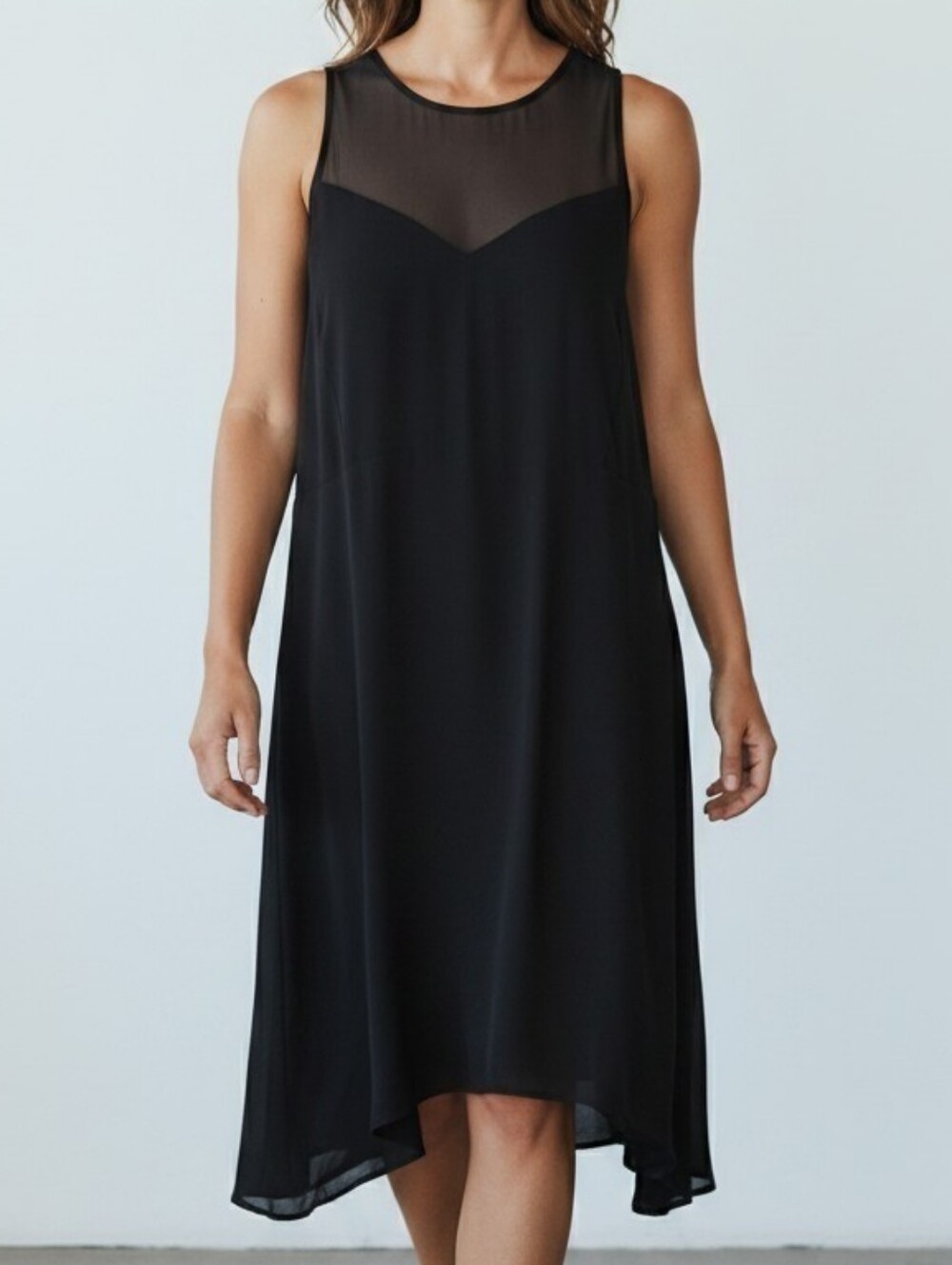 Madewell 100% Silk Parkview Dress XS